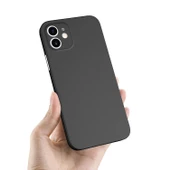 Apple iPhone 12 Mini Kılıf Ultra İnce Hayalet Sert Kapak - 5