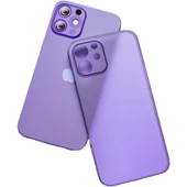 Apple iPhone 12 Mini Kılıf Ultra İnce Hayalet Sert Kapak - 10