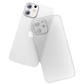 Apple iPhone 12 Mini Kılıf Ultra İnce Hayalet Sert Kapak - 6