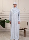 %100 Pamuk Başörtülü Tek Parça Namaz Elbisesi - 4