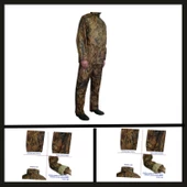 Uyguna-Yakala 11010 (sazlık Desen) Xxl Savage Imperteks Takım Yağmurluk-TAK.075 - 1