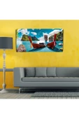 Mavi Ada Canvas Tablo (60x120) - 2