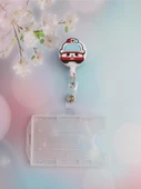 Ambulans Silikon Yoyo Yaka Kartlığı Yatay Dikey Kart Koruyucu - 1