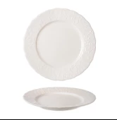 PERA SERVIS TABAGI 25 CM KREM - 1