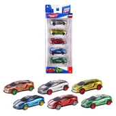 Toysan 26 5'li Speed Racer Metal Araba Oyuncak thumbnail 3