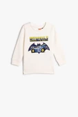Koton Erkek Çocuk Batwheels Baskılı Sweatshirt - 1