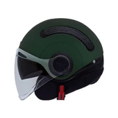 NEXX SX.10 YARIM MAT YEŞİL KASK - 1