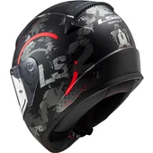 LS2 RAPID 2 CIRCLE MAT TITANIUM-TURUNCU KASK - 3