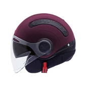 NEXX SX.10 YARIM MAT MOR KASK thumbnail 1