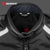 SCOYCO JK152 4 MEVSİM MONT DERİ KIRMIZI - 8