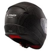 LS2 RAPID TAKAROA MAT SİYAH KASK - 4