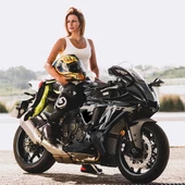 NEXX SX.100R ABISAL SARI-MAVİ KASK thumbnail 2