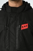 LS2 METROPOLIS EVO KIŞLIK MONT SİYAH-KIRMIZI - 4