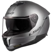 LS2 STREAM 2 MAT TITANIUM KAPALI KASK - 1
