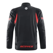 SCOYCO JK176 4 MEVSİM MONT SİYAH-KIRMIZI - 3