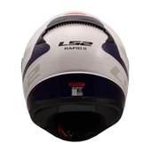 LS2 RAPID 2 DRIVEWAY BEYAZ-MAVİ-KIRMIZI KASK thumbnail 5