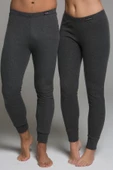 Thermoform Soft Unisex Termal Alt İçlik Antrasit - 1