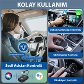 Polham Apple İphone ve Android İle Uyumlu Kablosuz Carplay Adaptör Çeviricisi, Ultra Hızlı Carplay Çevirici - 2