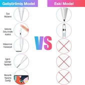 Polham Avuç İçi Red Özellikli Gecikmesiz Eğim Ayarlı Uzun Şarjlı Apple İpad Dokunmatik Stylus Kalem Pencil - 4