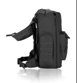 Protector Plus 408 Kamp Dağ Sırt Çantası 75+10L Siyah - 6