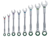 Bosch 8 Parça Cırcırlı Kombine Anahtar Seti - 1600A027PS - 1