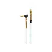 Phixi Basic A811 'L' Kesim Metal Başlıklı ve Yaylı 3.5mm Aux Kablo - 1