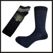 Uyguna-Yakala 3'lü Penye Casual Erkek Çorabı 8501-3-RAP.103 thumbnail 1