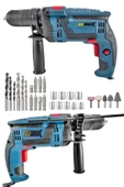 STİLMAX  3000W Compact Elektrikli Darbeli Vidalama Matkap 30 Parça SET Hediyeli Çantalı - 4