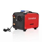 Sensation 5 KW Webasto Muadili Taşınabilir Dizel Isıtıcı (12V-24V-220V) Kırmızı - 5