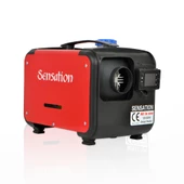 Sensation 5 KW Webasto Muadili Taşınabilir Dizel Isıtıcı (12V-24V-220V) Kırmızı - 6