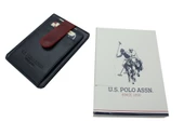 Plcuz 8446 U.S.Polo Assn.Hakiki Deri Kartlık - 4
