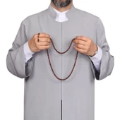 Hakim Yaka Cübbe Gri - 1