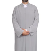 Hakim Yaka Cübbe Gri - 3