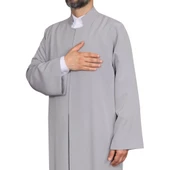 Hakim Yaka Cübbe Gri - 5