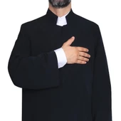 Hakim Yaka Cübbe Siyah - 2