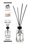 Beyaz Sabun Oda Kokusu 110 ml - Bambu Çubuklu Parfüm  Ferahlatıcı & Kalıcı Kokular - 4