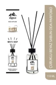 Beyaz Sabun Oda Kokusu 110 ml - Bambu Çubuklu Parfüm  Ferahlatıcı & Kalıcı Kokular - 2