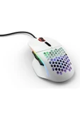Glorious Model I Kablolu Mat Beyaz RGB Oyuncu Mouse 69Gr - 1