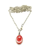 Ay Yıldız Damla Kolye - 6