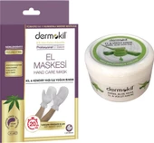 Dermokil El Bakım Maskesi+Dermokil Nemlendirici El Yüz Bakım Kremi Aloe Vera Özlü 220 ml - 1
