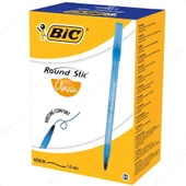 Bic Round Stıc MAVİ Tükenmez Kalem 60Lı Kutu - 1