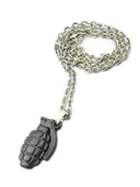 El Bombası - Grenade - Kolye - Mat Siyah - 1