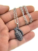 El Bombası - Grenade - Kolye - Mat Siyah - 3