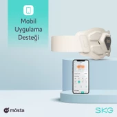 SKG W9 Pro TENS-EMS Bel ve Sırt Masaj Aleti, Isı Terapisi-Termoterapi, Fototerapi Titreşimli Bel Kemeri, Type-C - 3