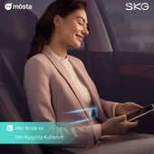 SKG W9 Pro TENS-EMS Bel ve Sırt Masaj Aleti, Isı Terapisi-Termoterapi, Fototerapi Titreşimli Bel Kemeri, Type-C - 6