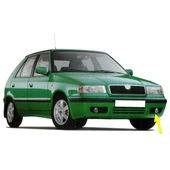 Skoda Felicia 1998-2001 Ön Tampon Sol Sis Farı Çerçevesi 6U0807431B thumbnail 1