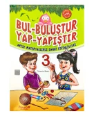 5-6 Yaş Bul-Buluştur Yap-Yapıştır 3 Yumurcak Yayınları - 1