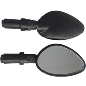 Bisiklet Şehir Yol Mtb Dikiz Gidon Aynası Direksiyon Oval Ayna - 1