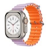 Apple Watch 44/45/46/49mm Kordon Ocean Silikon Kordon 2/3/4/5/6/se/7/8/9/10/11/ultra thumbnail 10