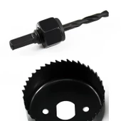 GFB Panç Seti Ahşap Sunta Duvar Buat Alçıpan Kartonpiyer Delme  Adaptör Takımı 16 Parça thumbnail 4